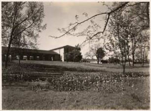 Reichsgartenschau 1939 auf dem Killesberg, Stuttgart: Ehrenhalle von Nordost