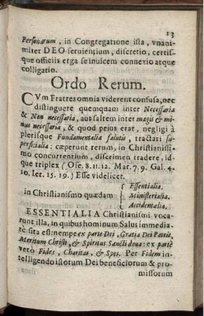 Ordo Rerum
