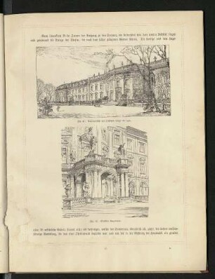 Fig. 47. Außenansicht des südlichen Corps de logis.