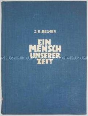Gedichtband von Johannes R. Becher
