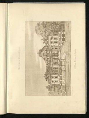 Schloss Monrepos. Ostseite.