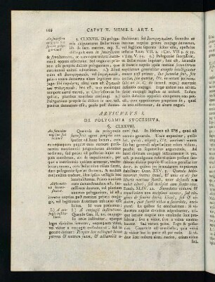 166-194, Articulus I. De Polygamia Successiva.