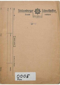 Donnersmarck-Institut 1916-1919