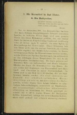 2. Die Kurmittel in Bad Elster