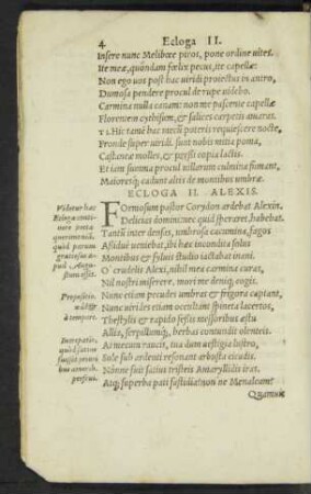 Ecloga II. Alexis.