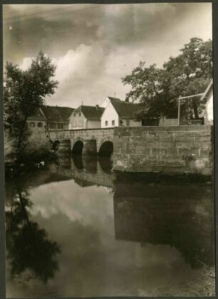 Brücke am Ortseingang von der Großsteinhausener Landstrasse