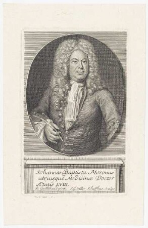 Bildnis des Johannes Baptista Moronus