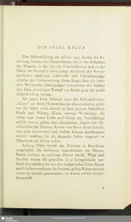 Die Insel Kreta