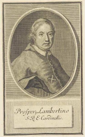 Bildnis des Prosperus Lambertinus