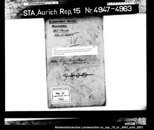 Die Beschwerde der Schuster- und Sattlerzunft in Aurich gegen die Zulassung des Bernhard Dietrich Jürgens zur Meisterprüfung
