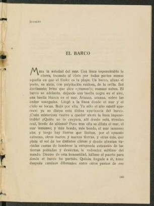 El barco