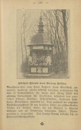 Bücher-Kiosk von Georg Stilke