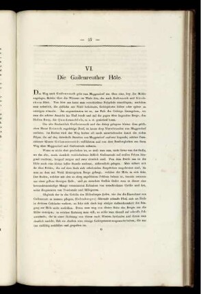 VI. Die Gailenreuther Höle