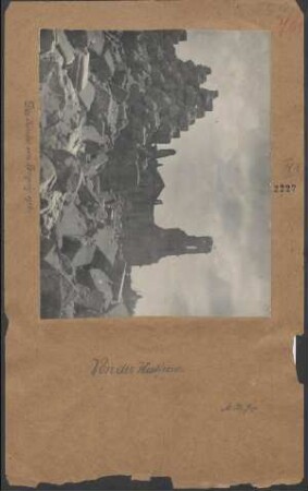 Die Kirche von Longwy 1916