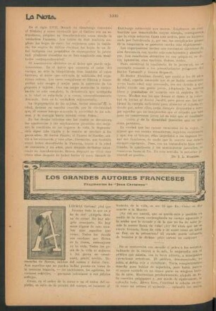 Los grandes autores franceses : Fragmentos de "Jean Christope"