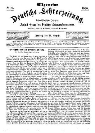 Die Phrase von der formalen Bildung