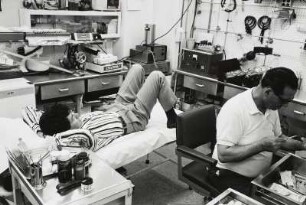 Der Arzt Max Jacobson und Eddie Fisher