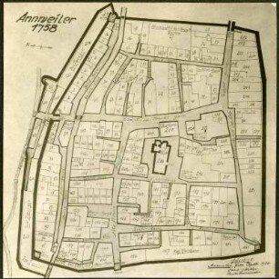 Plan 1758 Heimatmuseum