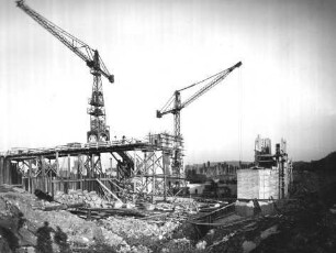 Wehrbaustelle Marktbreit/Main