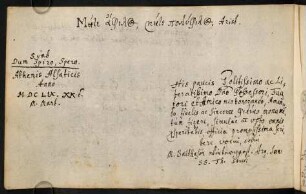 Wintergerst, Balthasar. Straßburg, 20.03.1659 [vgl. 57r].
