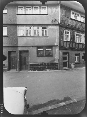 Schmalkalden, Leere Tasche. Wohnhaus. Straßenfront