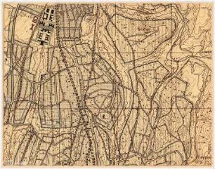 Gesamtbebauungsplan Ankara. Umgebung von Ankara: Übersichtsplan 1:5000 in zwei Teilen Inv.Nr. 23003 und 23004