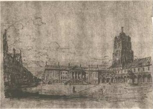 Fischer, Theodor; Köln; Werkbundausstellung, Wandelhalle - Perspektive