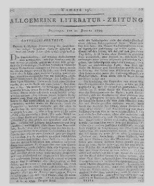 [Teller, W. A.]: Beantwortung des Sendschreibens einiger Hausväter jüdischer Religion an mich den Probst Teller. Berlin: Mylius 1799