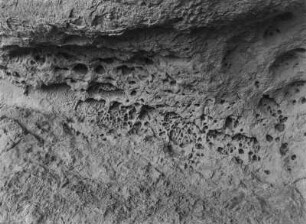 Erosion : Erodierte Stelle im Felsen