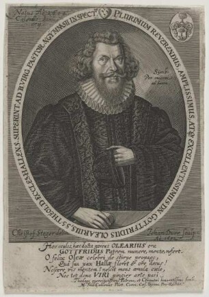 Bildnis des Gottfridus Olearius