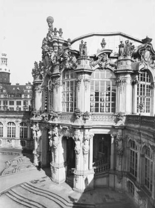 Dresden. Zwinger. Wallpavillon