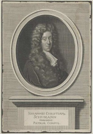 Bildnis des Ioannes Christian Schumann