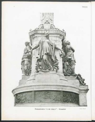 [Fotografía de] Monumento "2 de mayo" - Ecuador