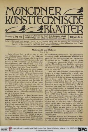 Nr. 23 (27. Aug. 1917)