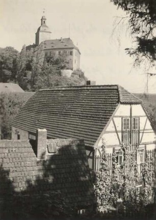 Hirschstein, Schloß. Ansicht von Südwesten