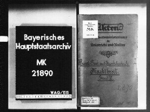Marktbreit. Die Köppel'sche Privat- und Handelsschule Marktbreit.