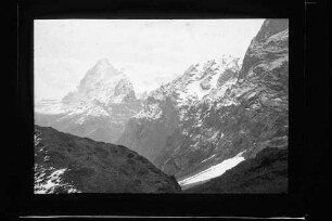 Eiger und Mönch von der Großen Scheidegg aus gesehen