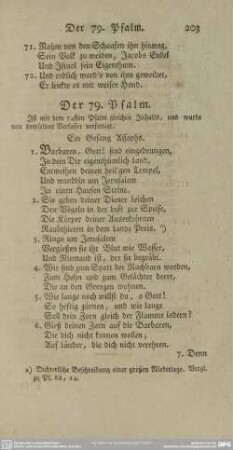 Der 79. Psalm