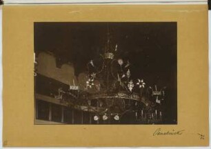Leuchter, Osnabrück: Ansicht (aus: Skizzen- und Fotoalbum 18)
