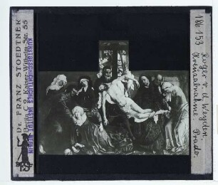 Weyden, Kreuzabnahme (Madrid Prado P002825)