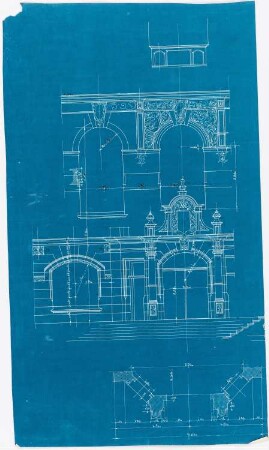 Strandschloss, Kolberg: Fassadendetails