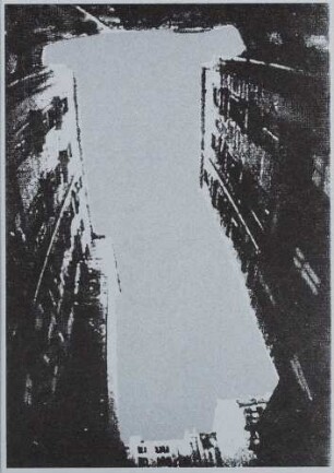 Karl Horst Hödicke: Ohne Titel (Der Himmel über Schöneberg), 2014 (Vorlage von 1972)