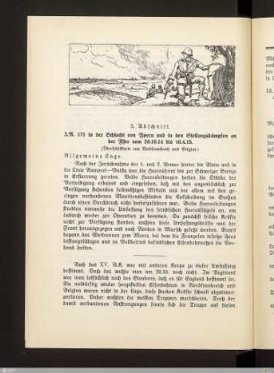 5. I.R. 171 in der Schlacht von Ypern und in den Stellungskämpfen an der Yser