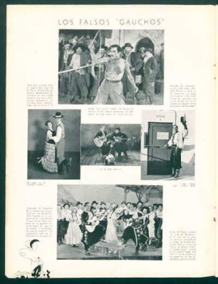 Los falsos gauchos