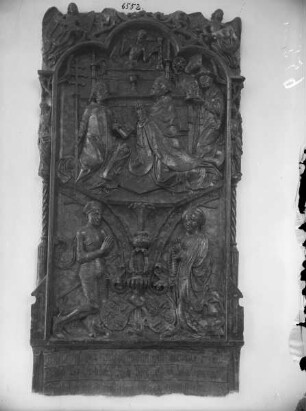 Epitaph des Balthasar Bötscher und seiner Frau mit der Gregorsmesse