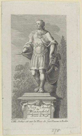 Bildnis von Jean Charles de Winterfeld