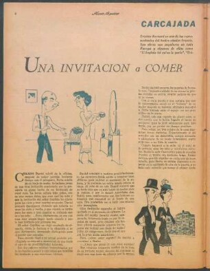 Una invitación a comer : Carcajada francesa