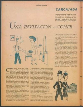 Una invitación a comer : Carcajada francesa