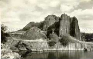 Felsformation in der Tschechoslowakei