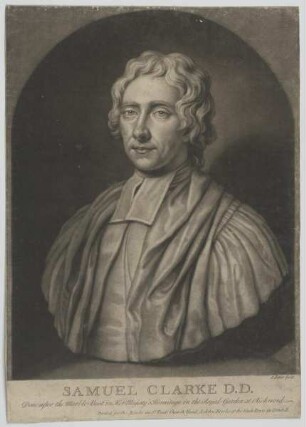 Bildnis des Samuel Clarke
